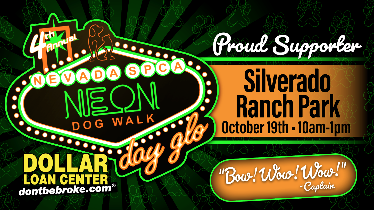 Paw-some Partners: Dollar Loan Center Continues Support for Nevada SPCA by Sponsoring the 4th Annual Neon Dog Walk
